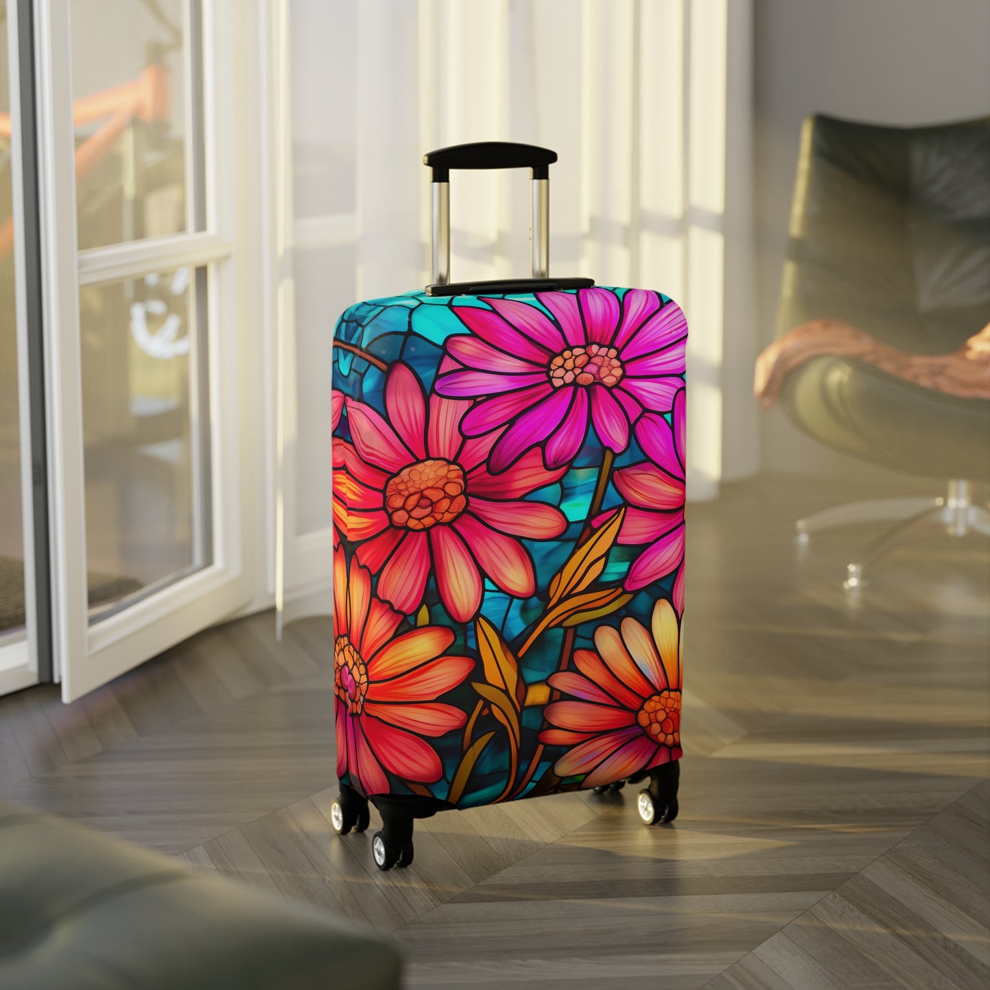 Daisy Pop Luggage Cover