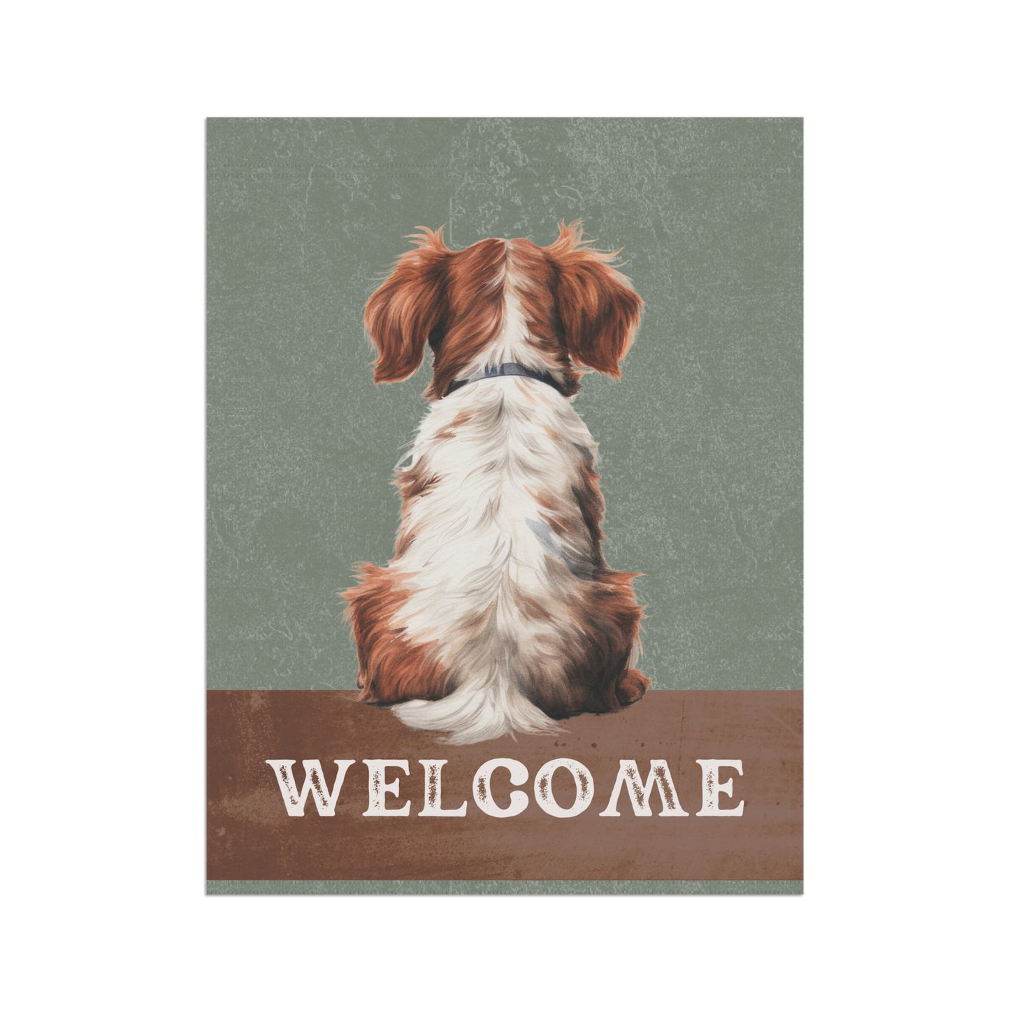 Brittany Welcome 2-Sided Garden & House Flag/Banner