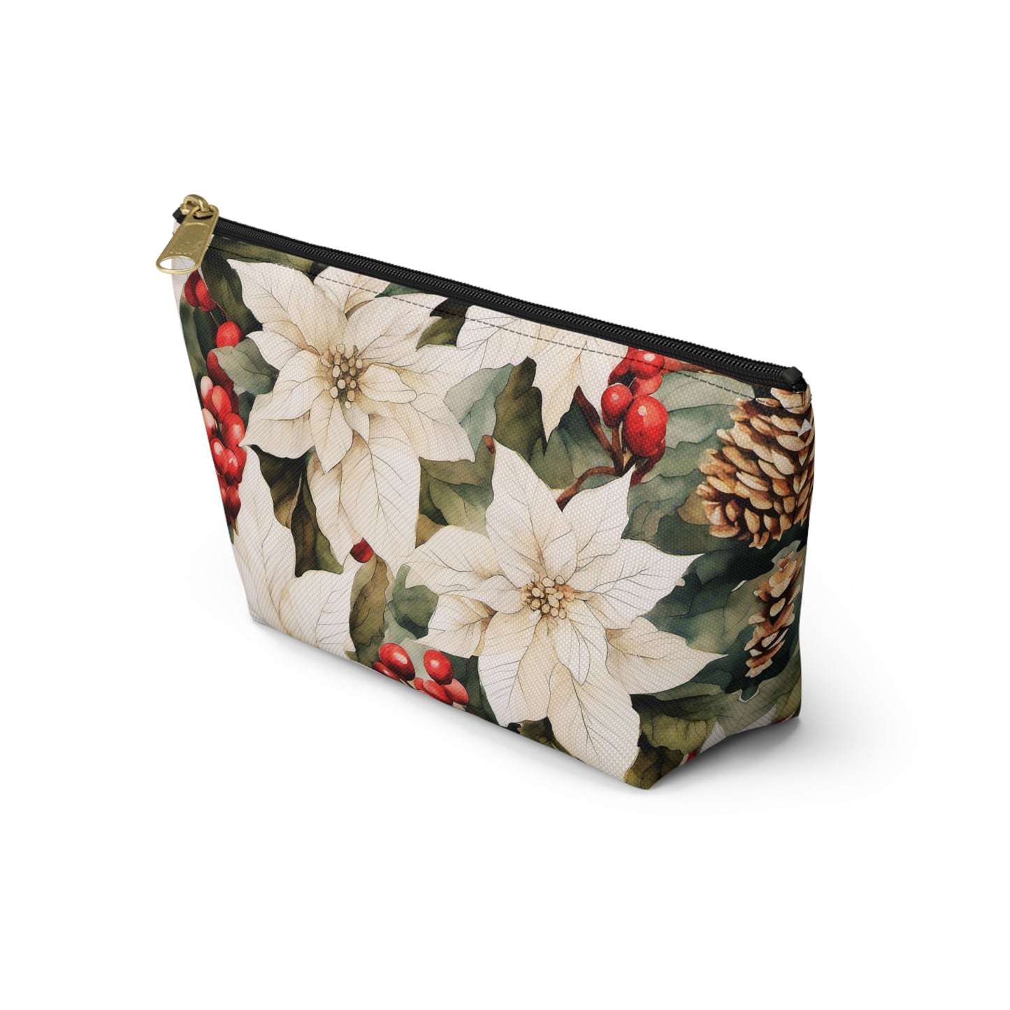 Nature's Holiday Accessory Pouch w T-bottom