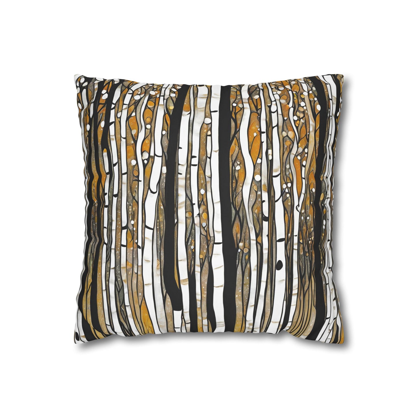 Birch Life Square Poly Canvas Pillowcase