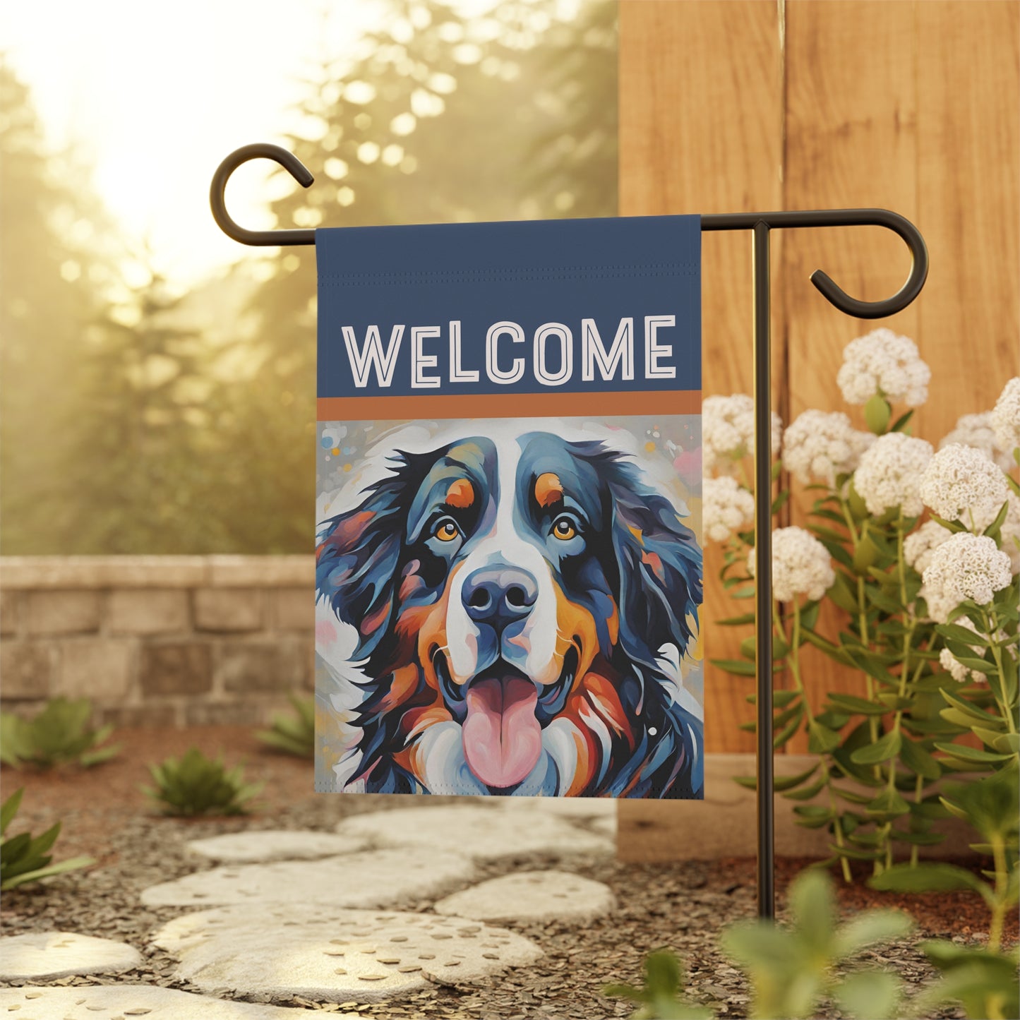 Goose Welcome 2-Sided Garden & House Flag/Banner