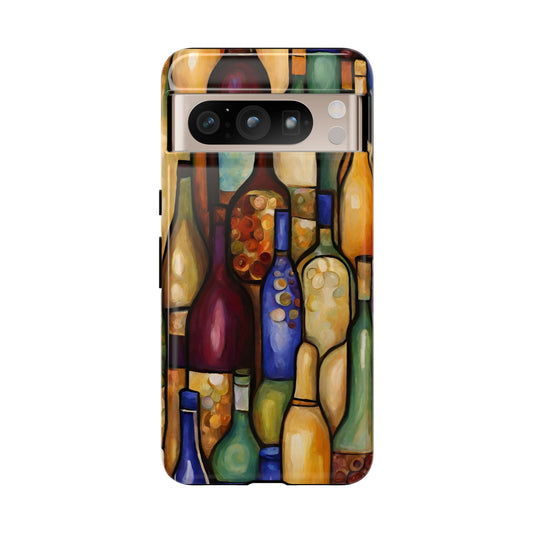 Vino Abstract iPhone Samsung Galaxy Google Pixel Tough Cases