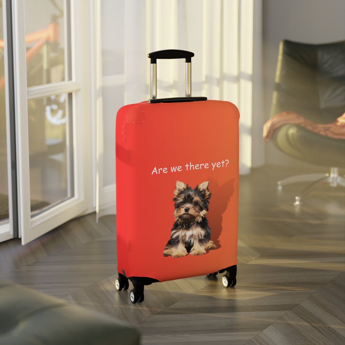 Yorkshire Terrier Are We There Yet? Luggage Cover