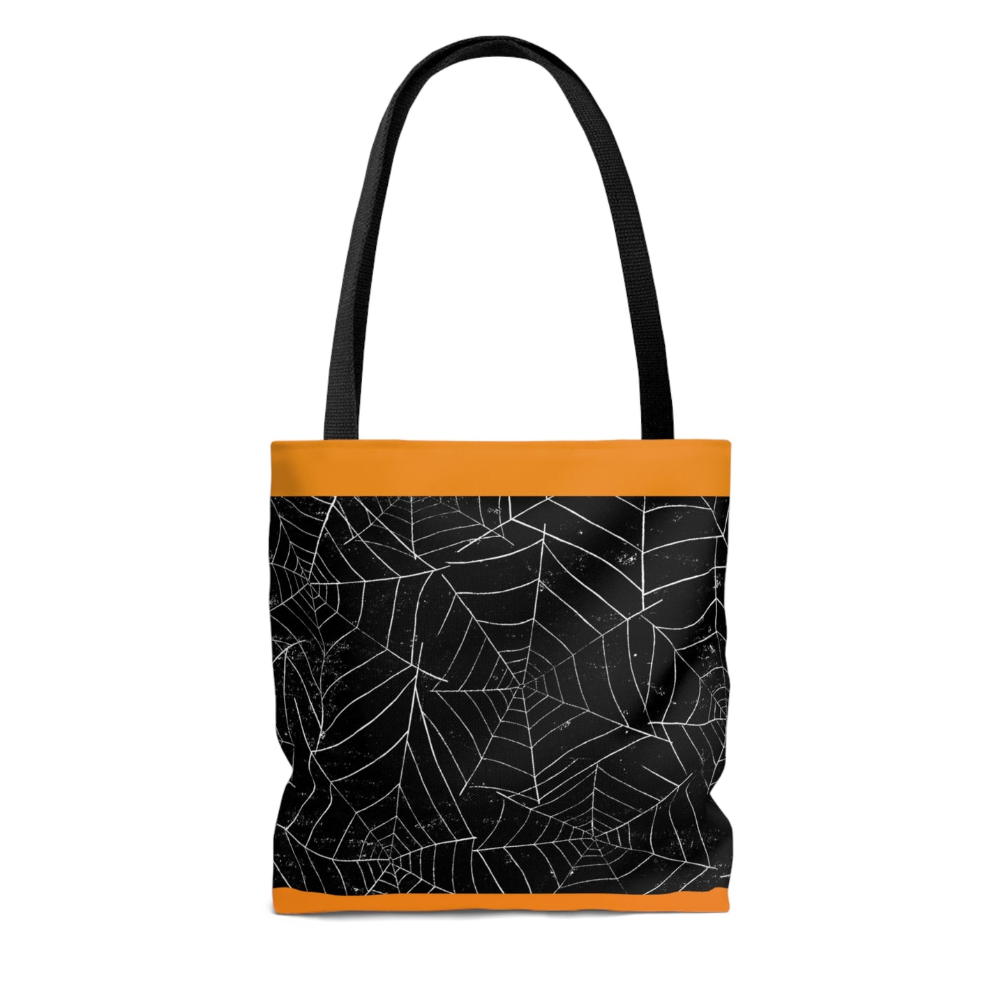 Trick or Treat Halloween Spiders & Spiderweb Tote Bag