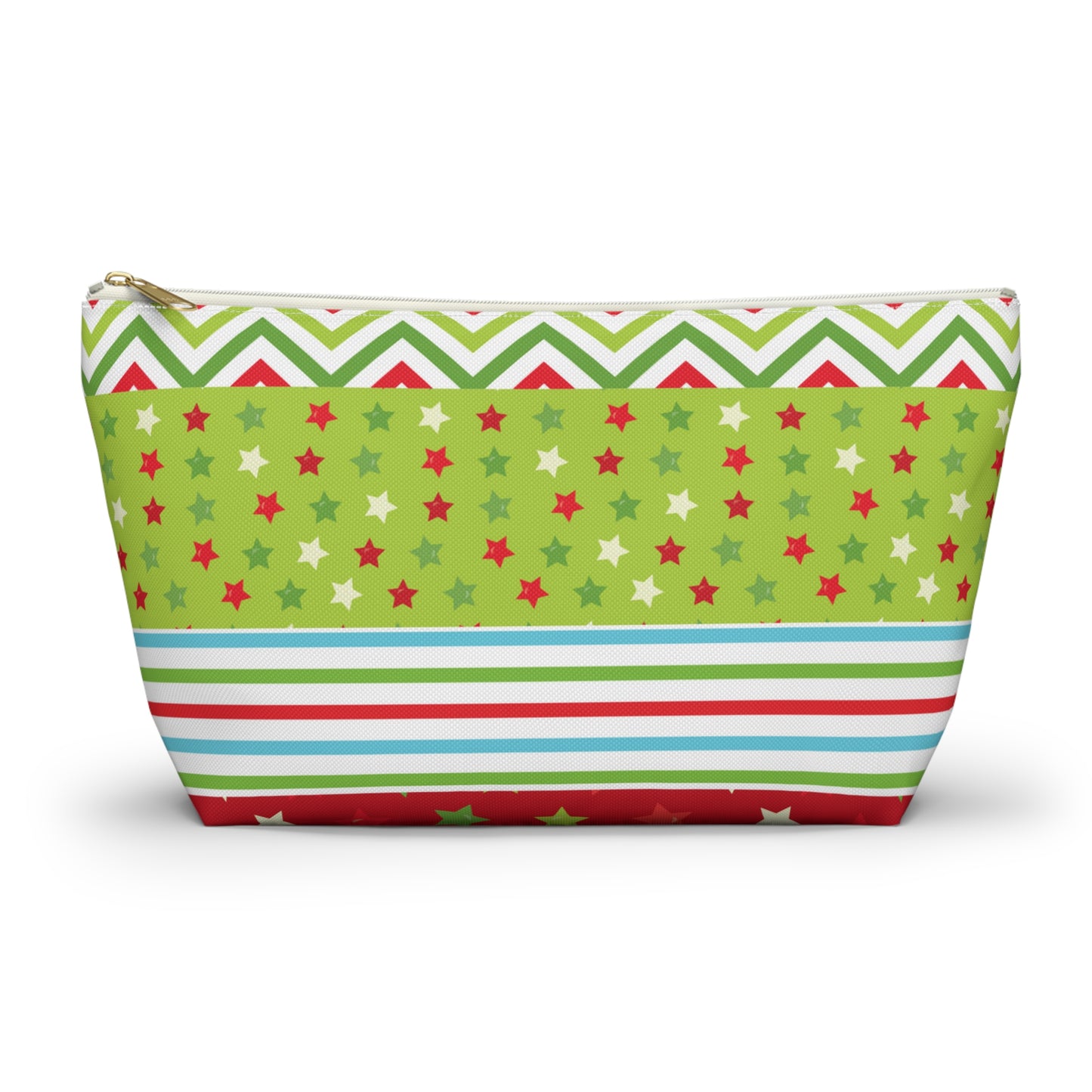 Snappy Holiday Accessory Pouch w T-bottom