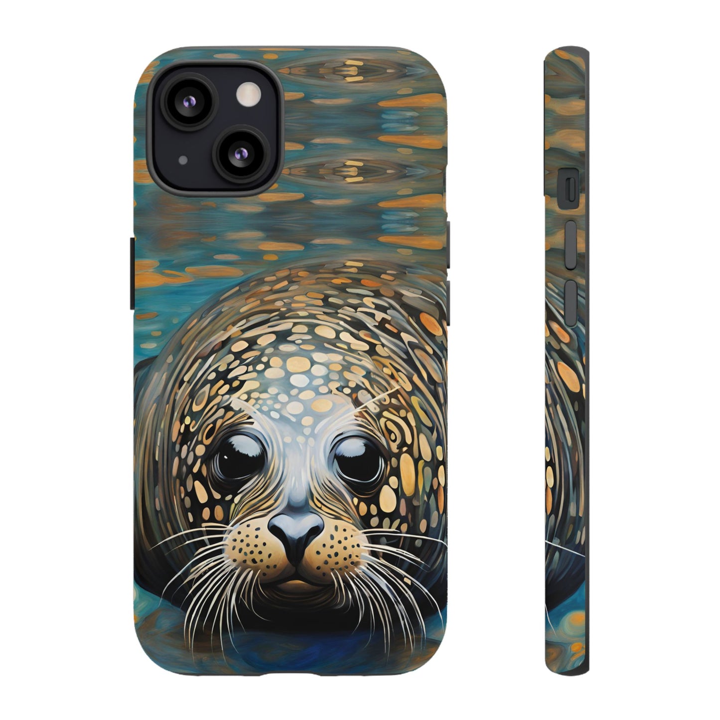 Harbor Seal Wildlife iPhone Samsung Galaxy Google Pixel Tough Cases