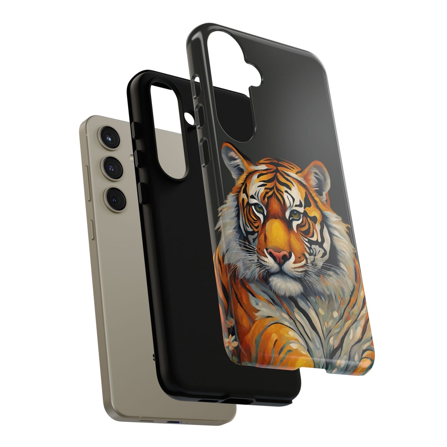 Tiger Wildlife iPhone Samsung Galaxy Google Pixel Tough Cases