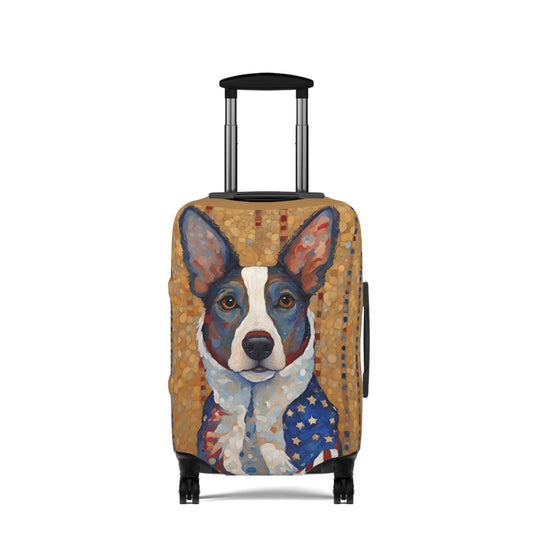 America Dog Luggage Cover