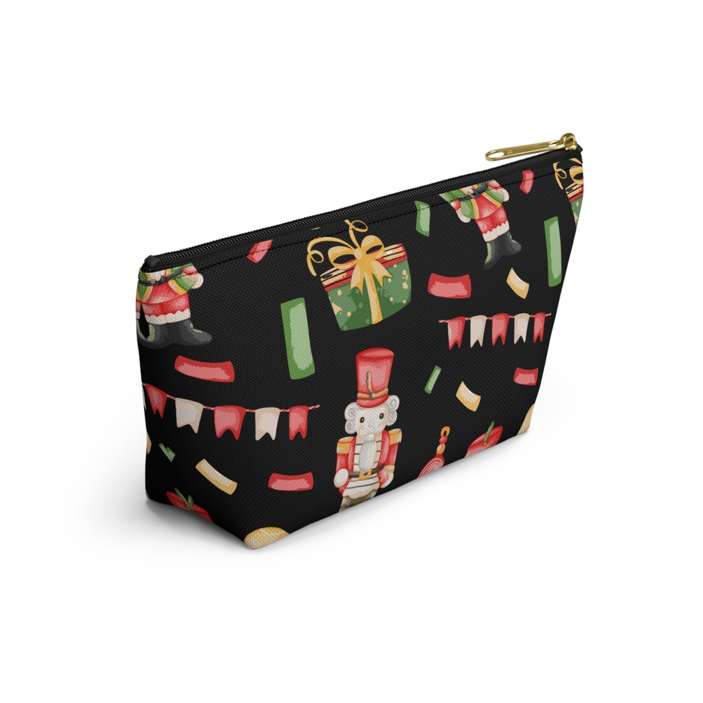 Nutcracker Sweet Accessory Pouch w T-bottom