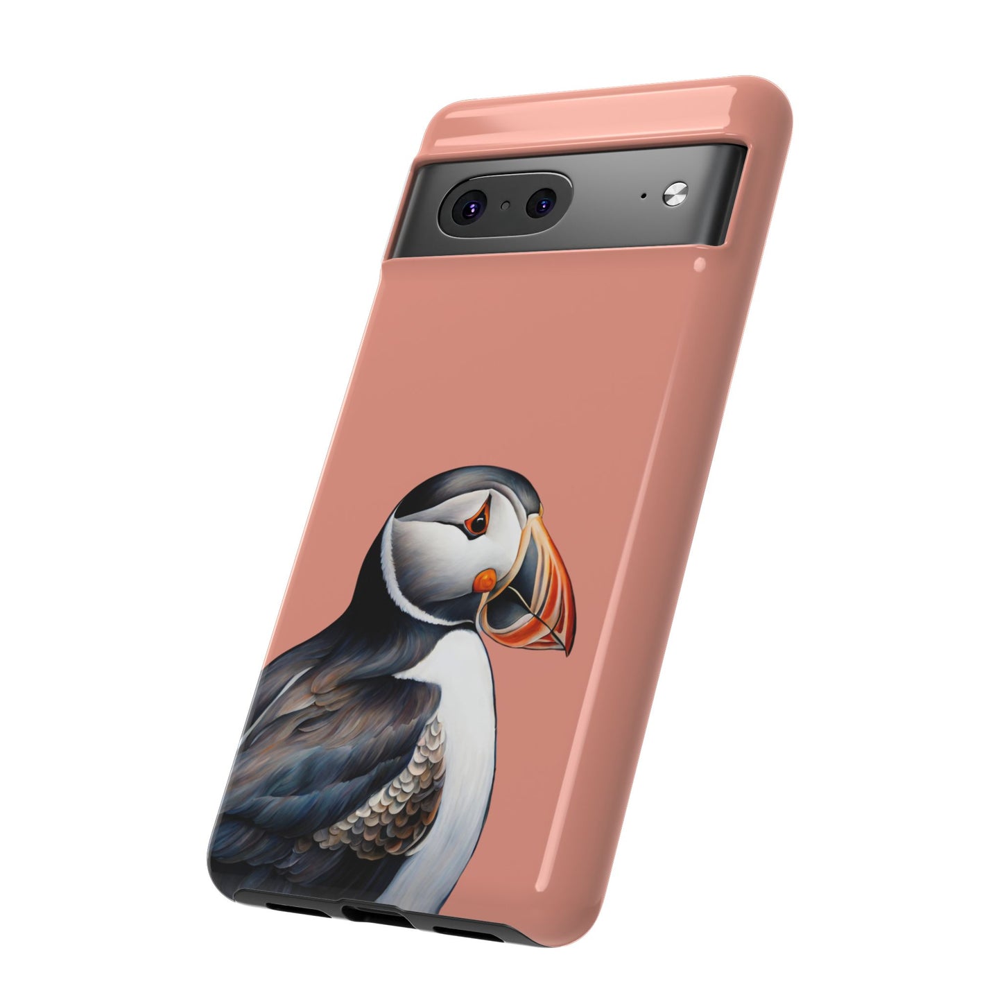 Puffin Wildlife iPhone Samsung Galaxy Google Pixel Tough Cases