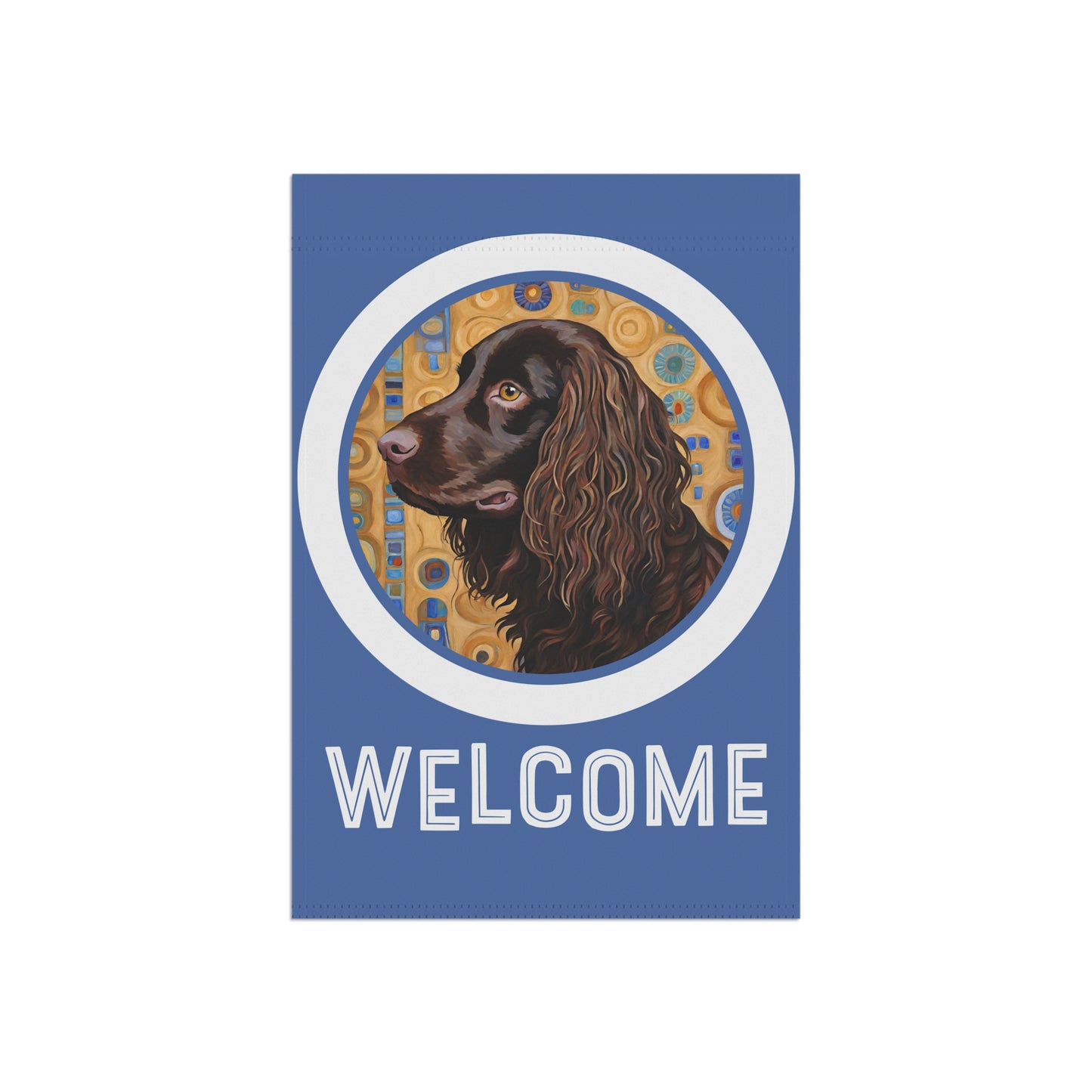 Boykin Welcome 2-Sided Garden & House Flag/Banner