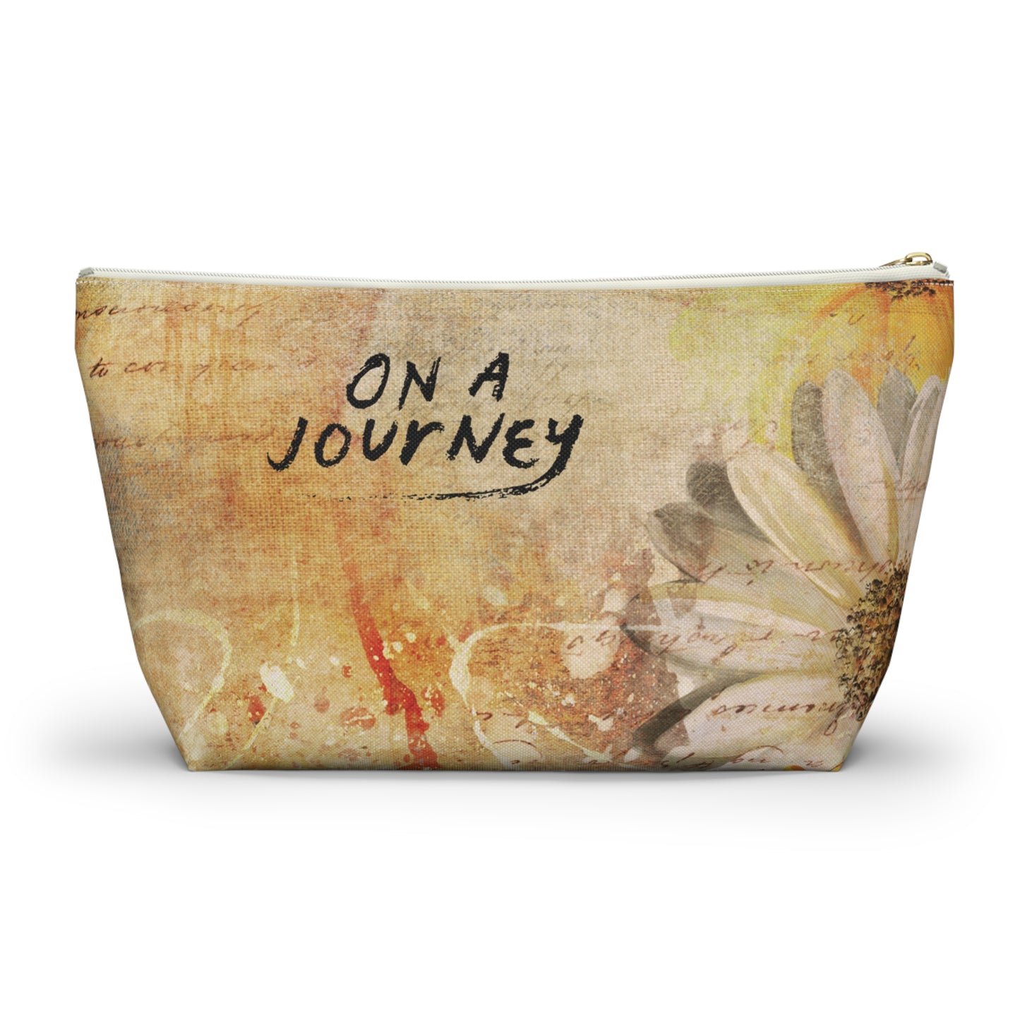 On a Journey Accessory Pouch w T-bottom