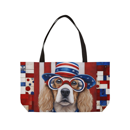 Liberty Dog Weekender Tote Bag