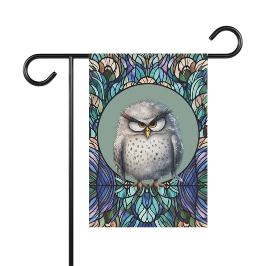 Mister Owl 2-Sided Decorative Garden & House Flag/Banner