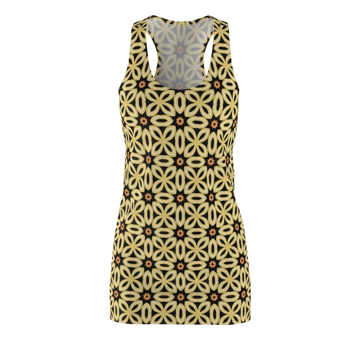 Yellow Daisy Women's  Racerback Dress