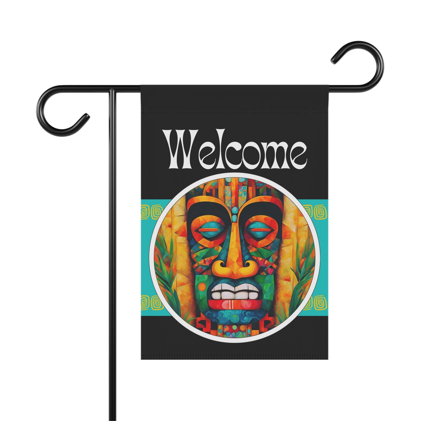 Tkik Frank Welcome 2-Sided Garden & House Flag/Banner