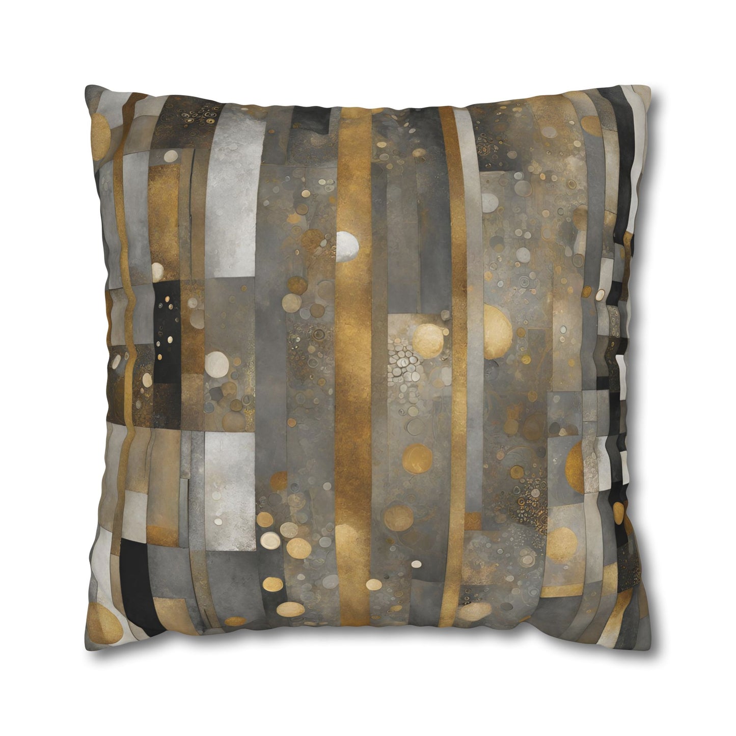 Chesterfield Abstract Square Poly Canvas Pillowcase