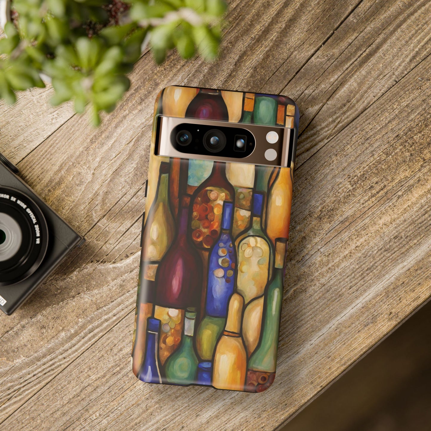 Vino Abstract iPhone Samsung Galaxy Google Pixel Tough Cases