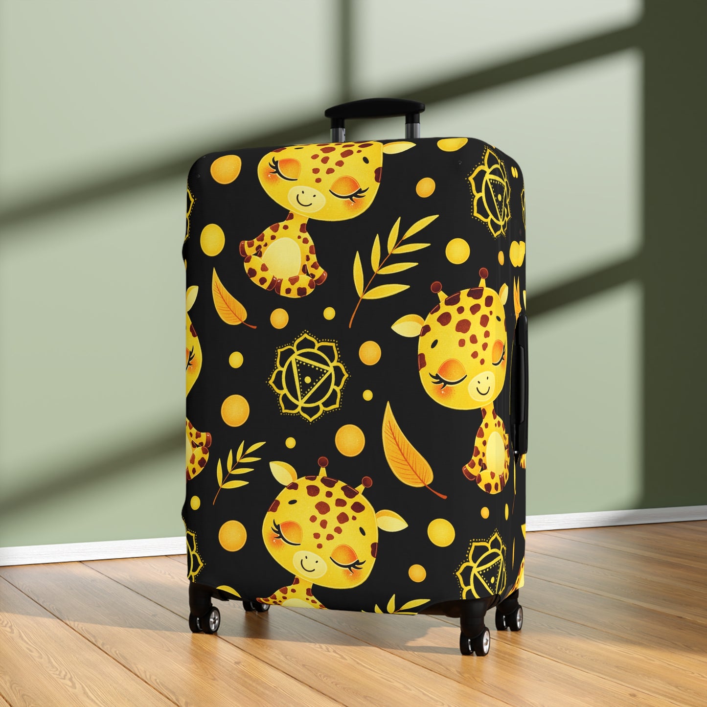 Zen Giraffe Luggage Cover