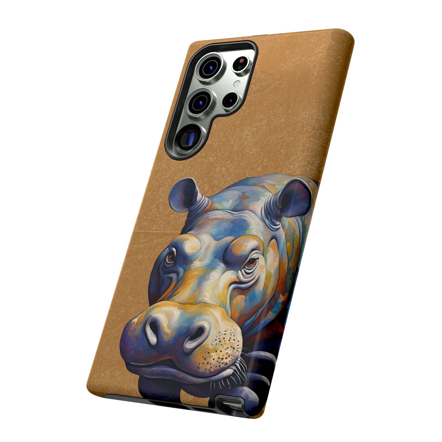 Hippo Wildlife iPhone Samsung Galaxy Google Pixel Tough Cases