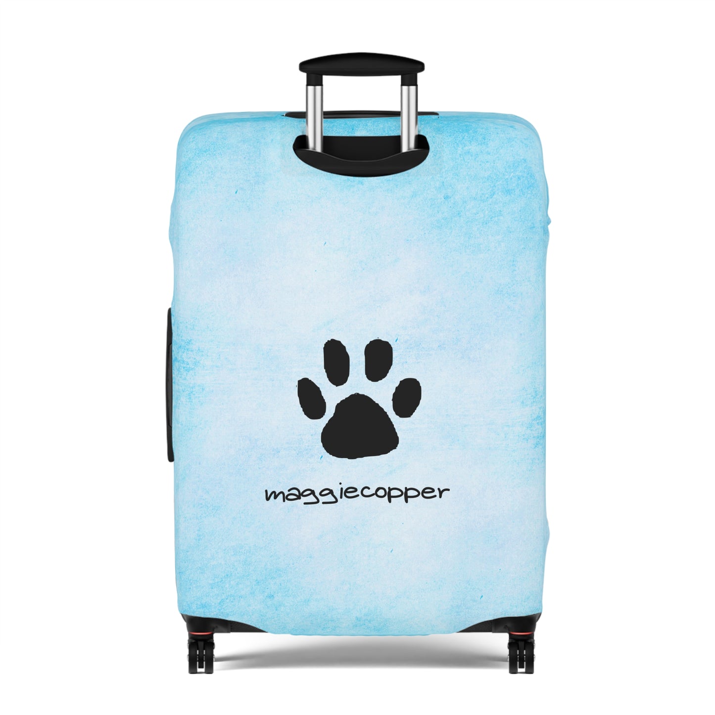 Cavalier King Charles in Glasses Paws Off My Bag Luggage Cover