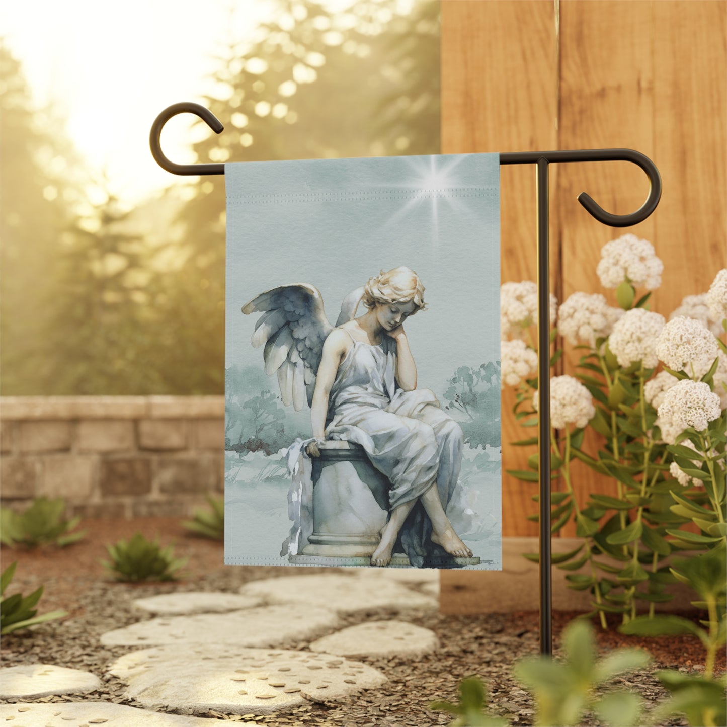 Serene Angel 2-Sided Garden & House Banner