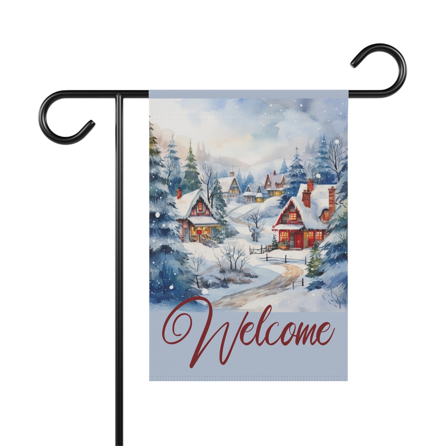 Holiday Home Welcome 2-Sided Garden & House Flag/Banner