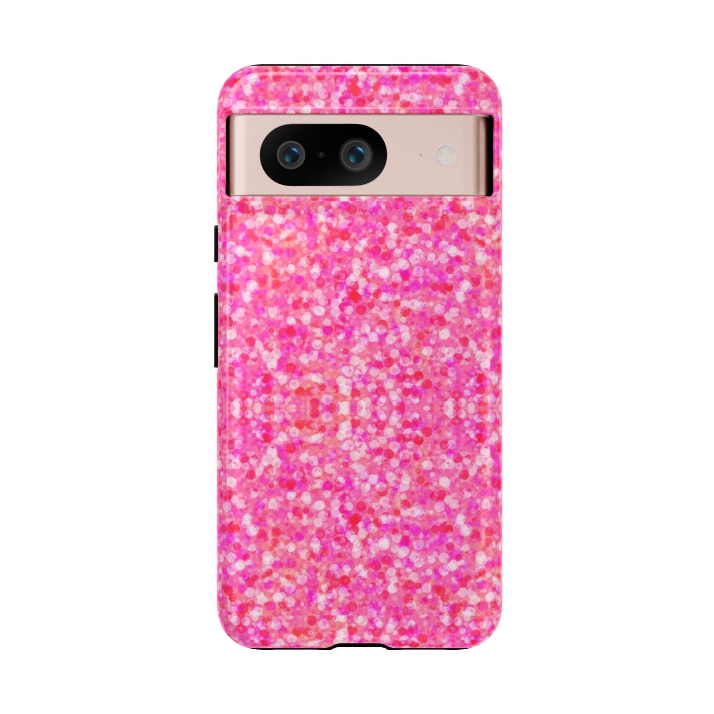 Poppin Pink iPhone Samsung Galaxy Google Pixel Tough Cases