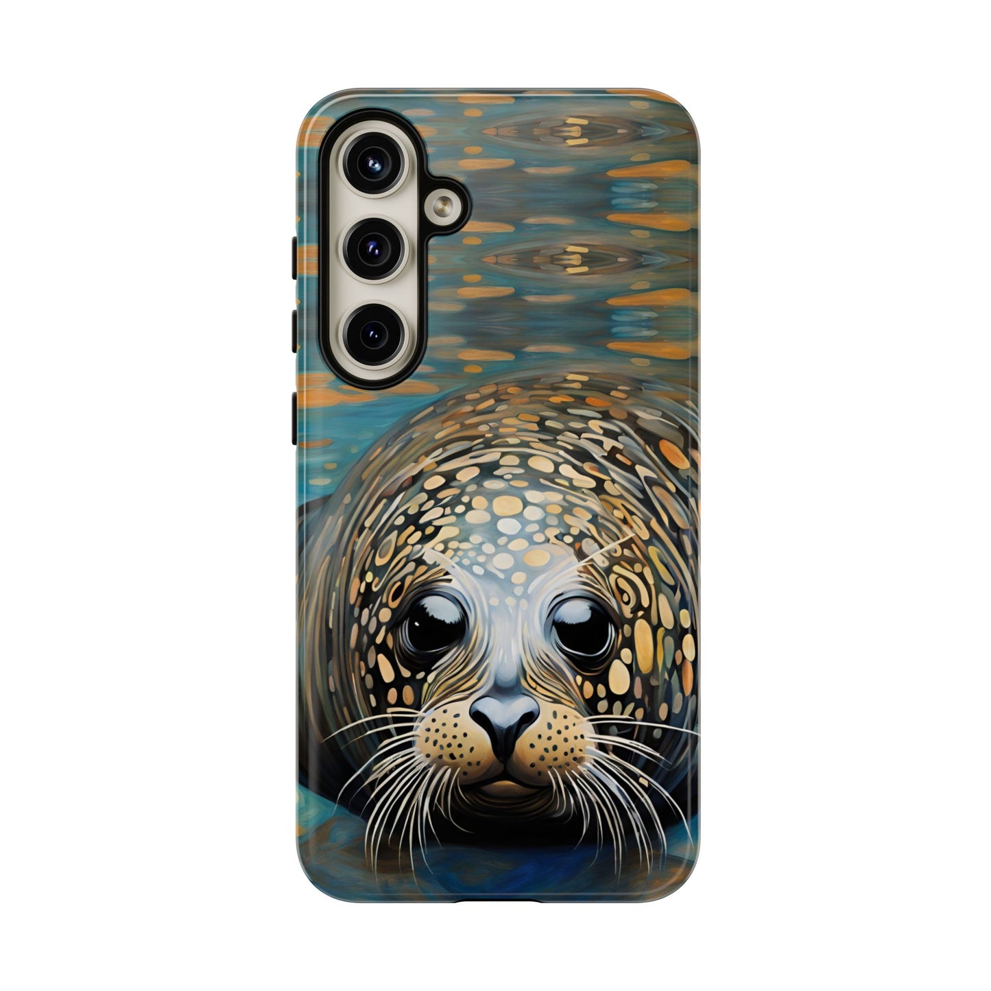 Harbor Seal Wildlife iPhone Samsung Galaxy Google Pixel Tough Cases