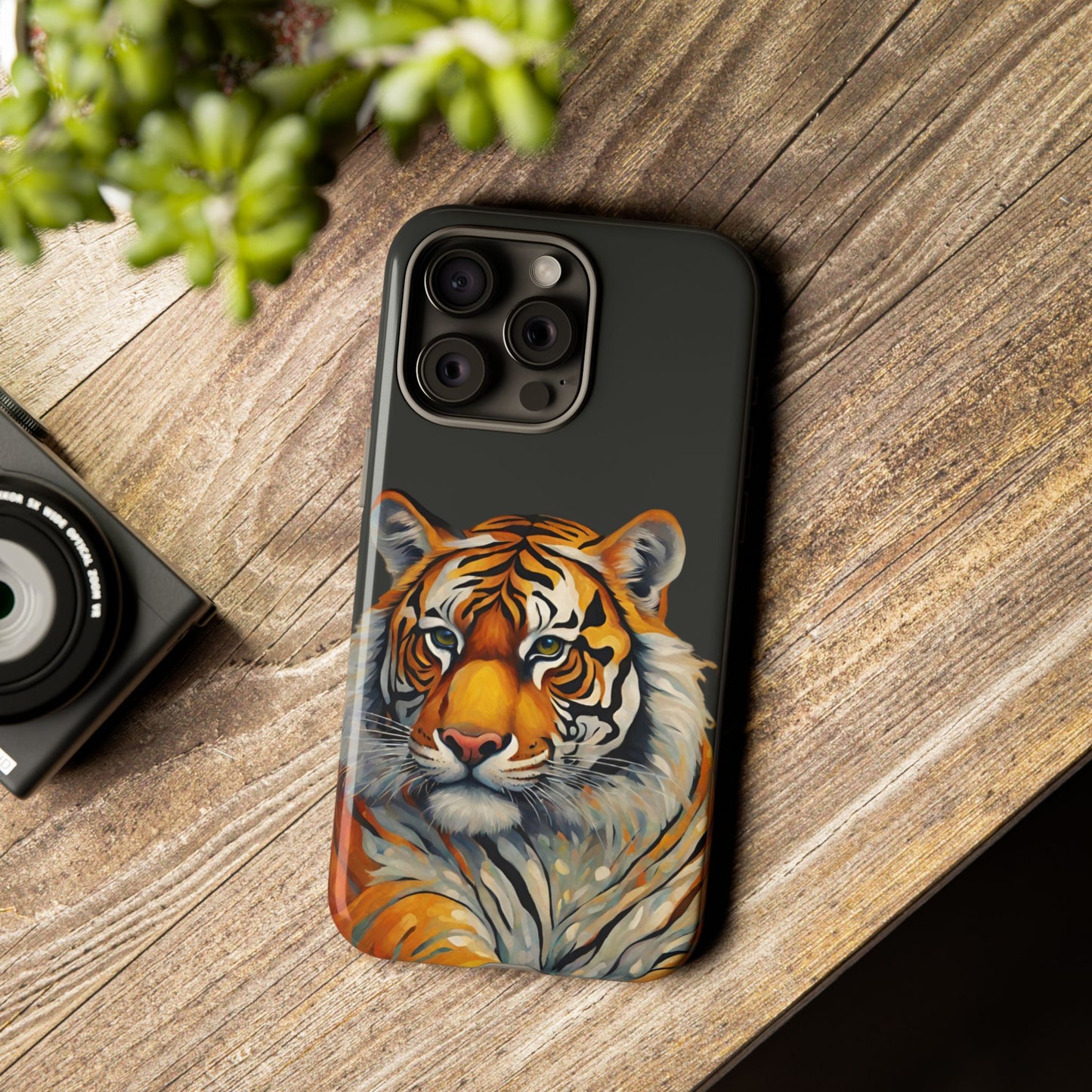 Tiger Wildlife iPhone Samsung Galaxy Google Pixel Tough Cases