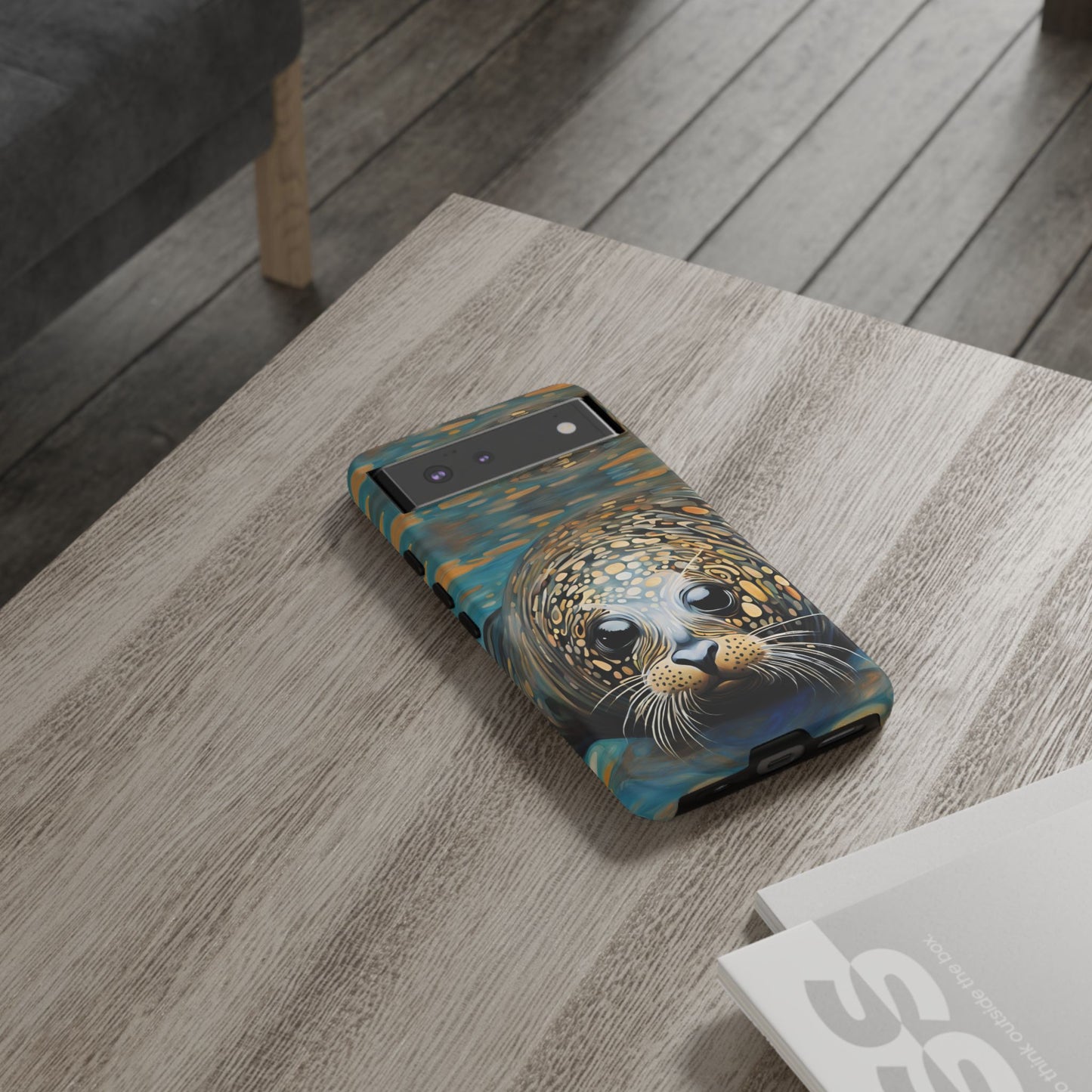 Harbor Seal Wildlife iPhone Samsung Galaxy Google Pixel Tough Cases