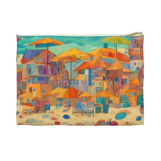 Seaside in Living Color Accessory Pouch