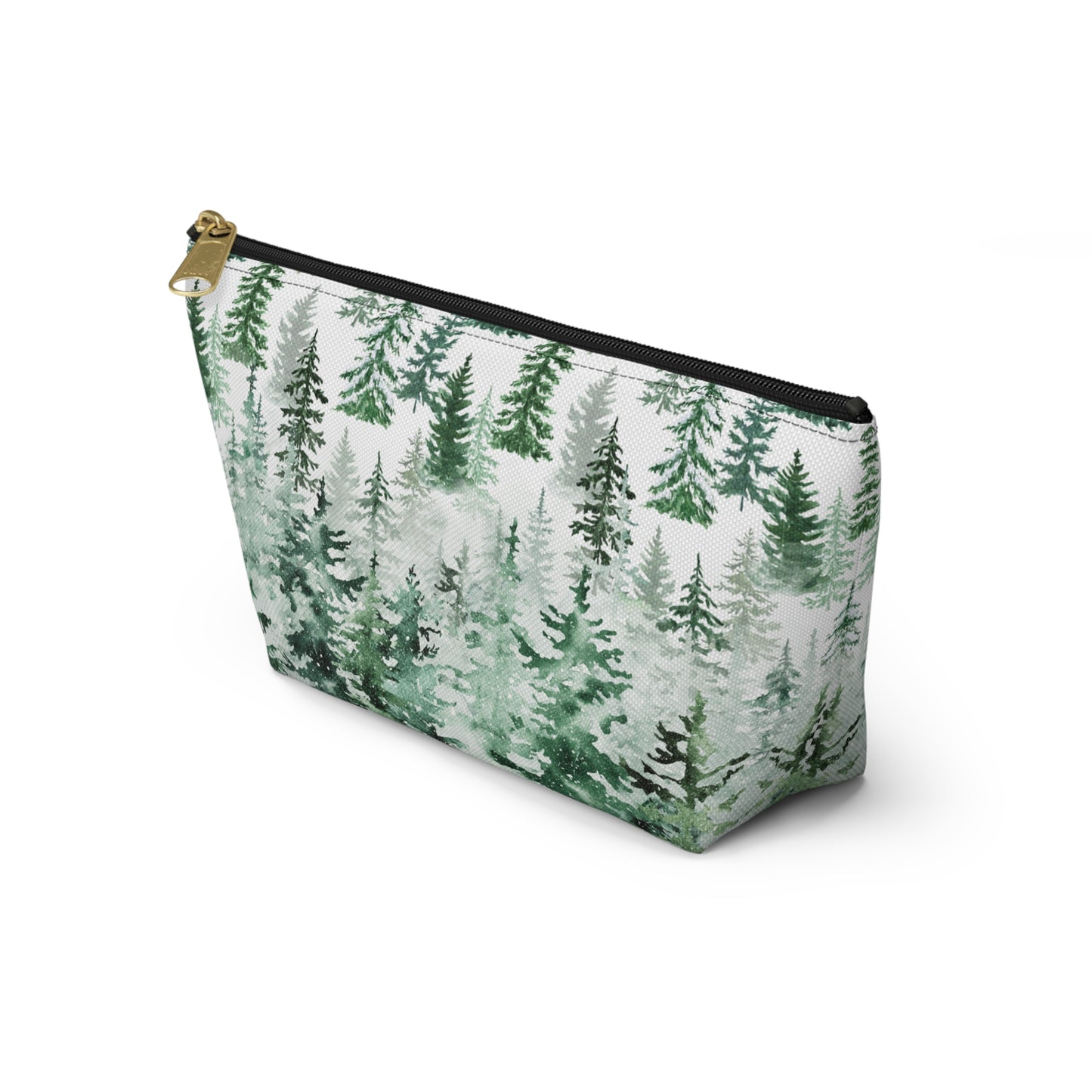 Pines in the Snow Accessory Pouch w T-bottom