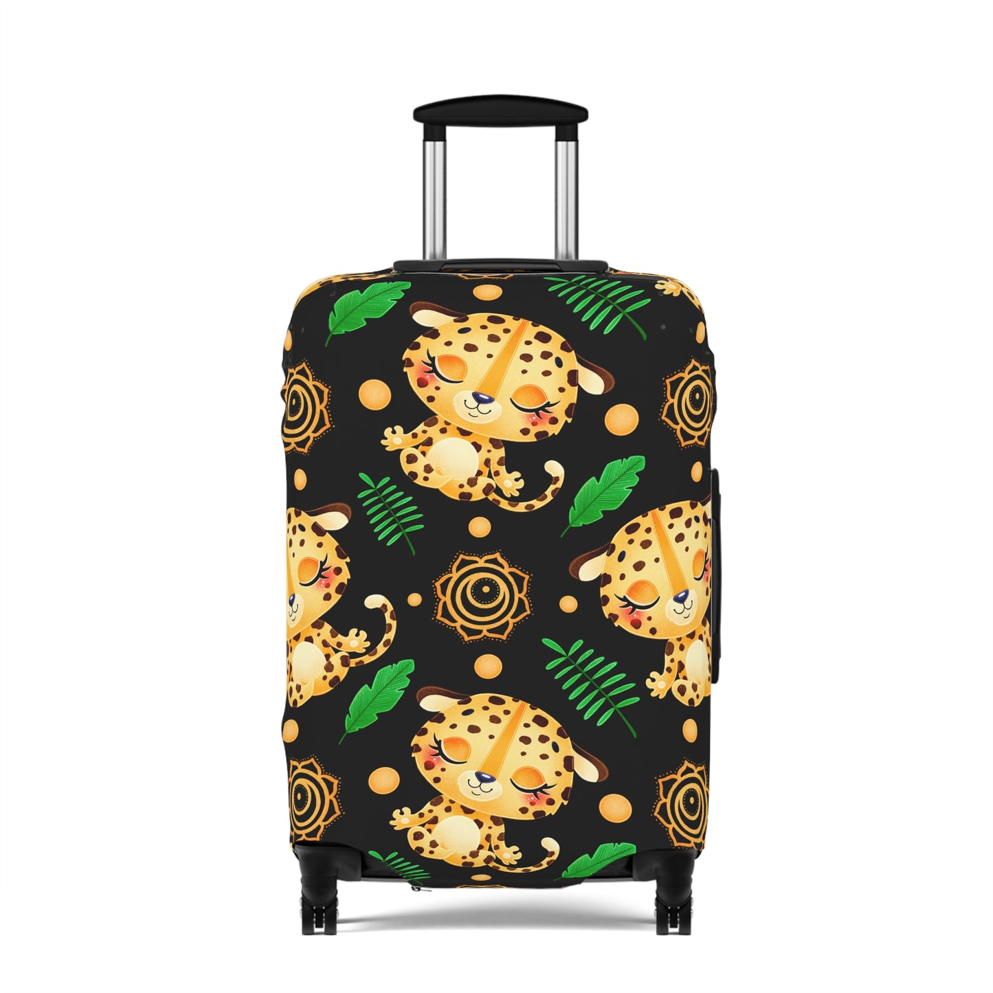 Zen Leopard Luggage Cover