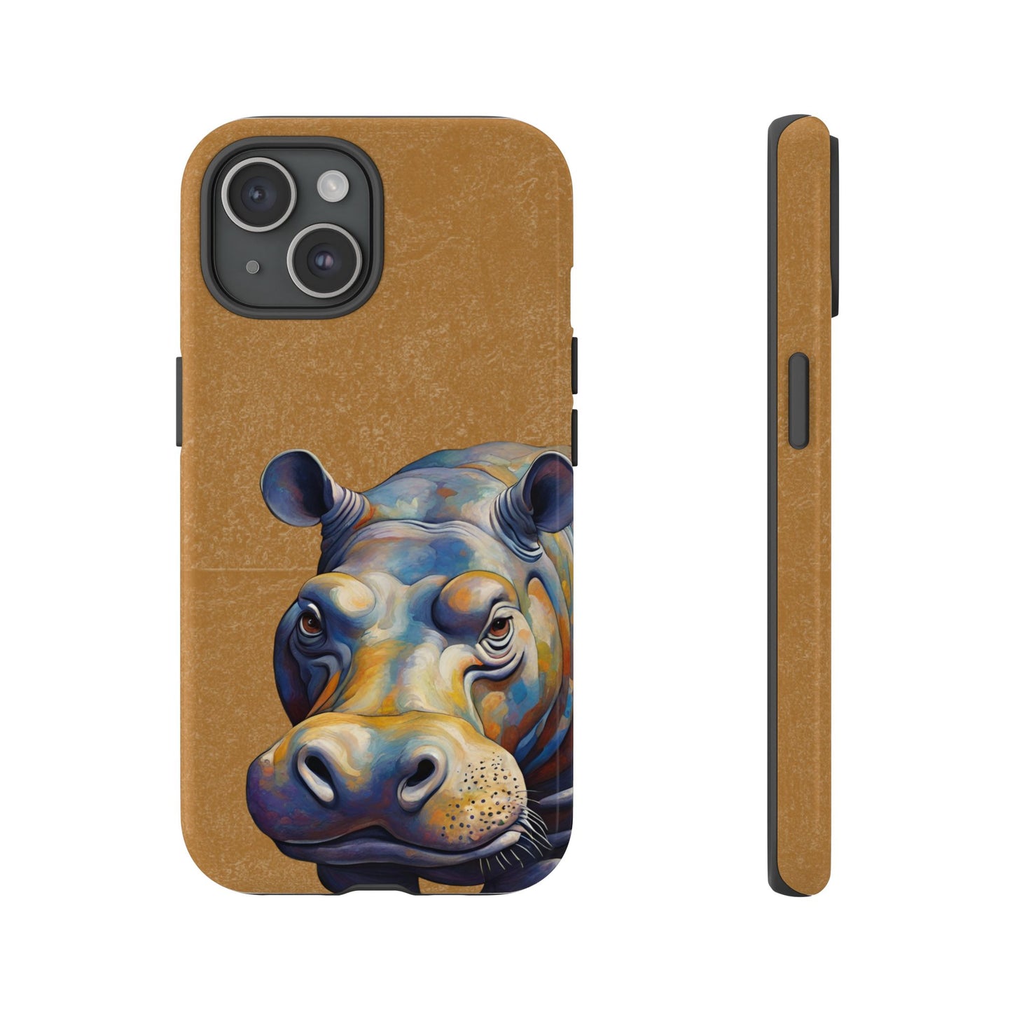 Hippo Wildlife iPhone Samsung Galaxy Google Pixel Tough Cases