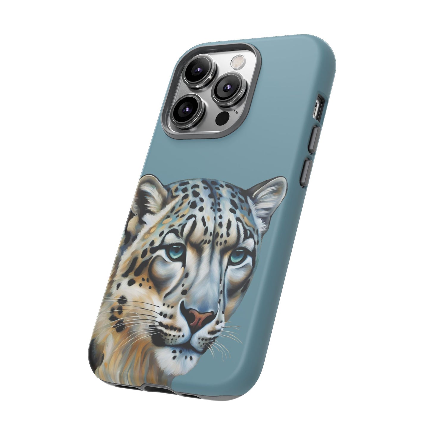 Snow Leopard iPhone Samsung Galaxy Google Pixel Tough Cases