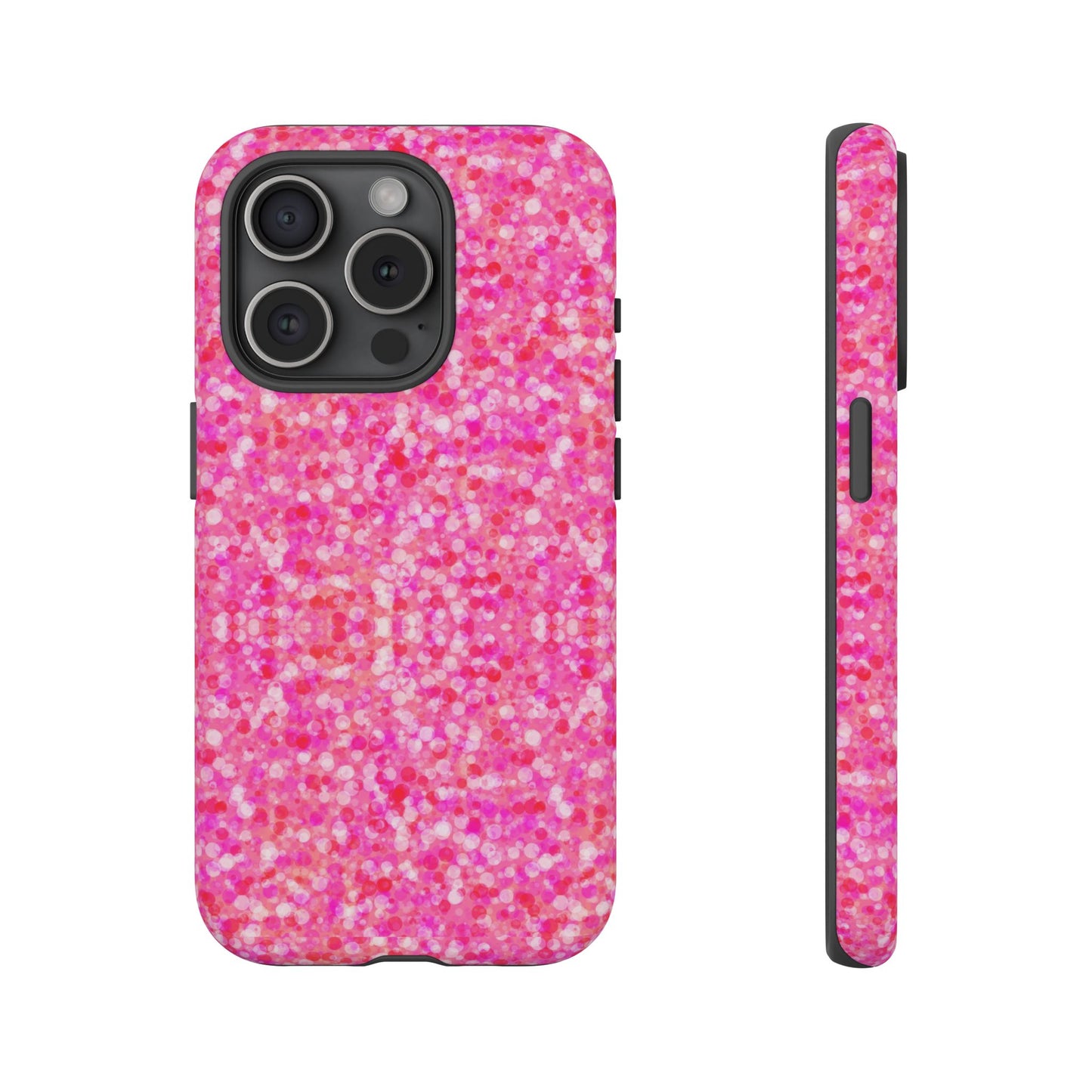 Poppin Pink iPhone Samsung Galaxy Google Pixel Tough Cases