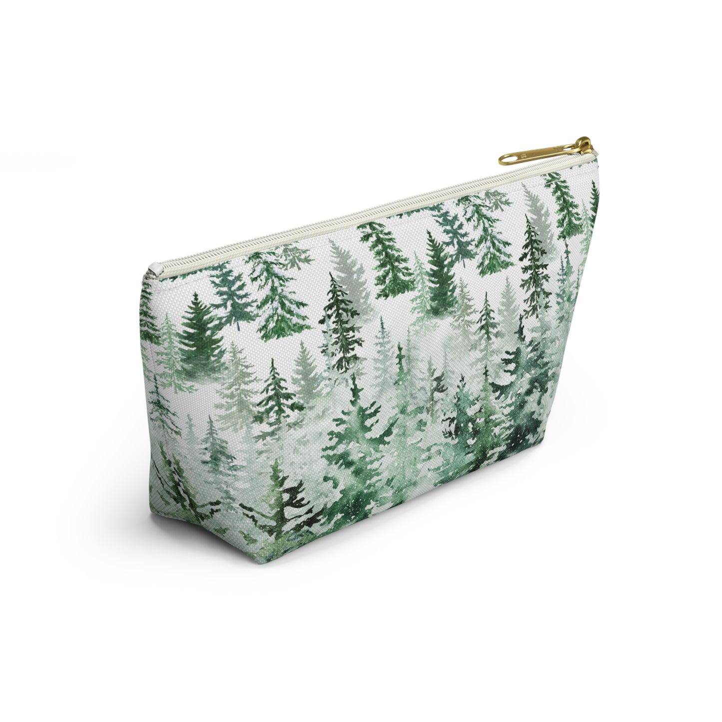 Pines in the Snow Accessory Pouch w T-bottom