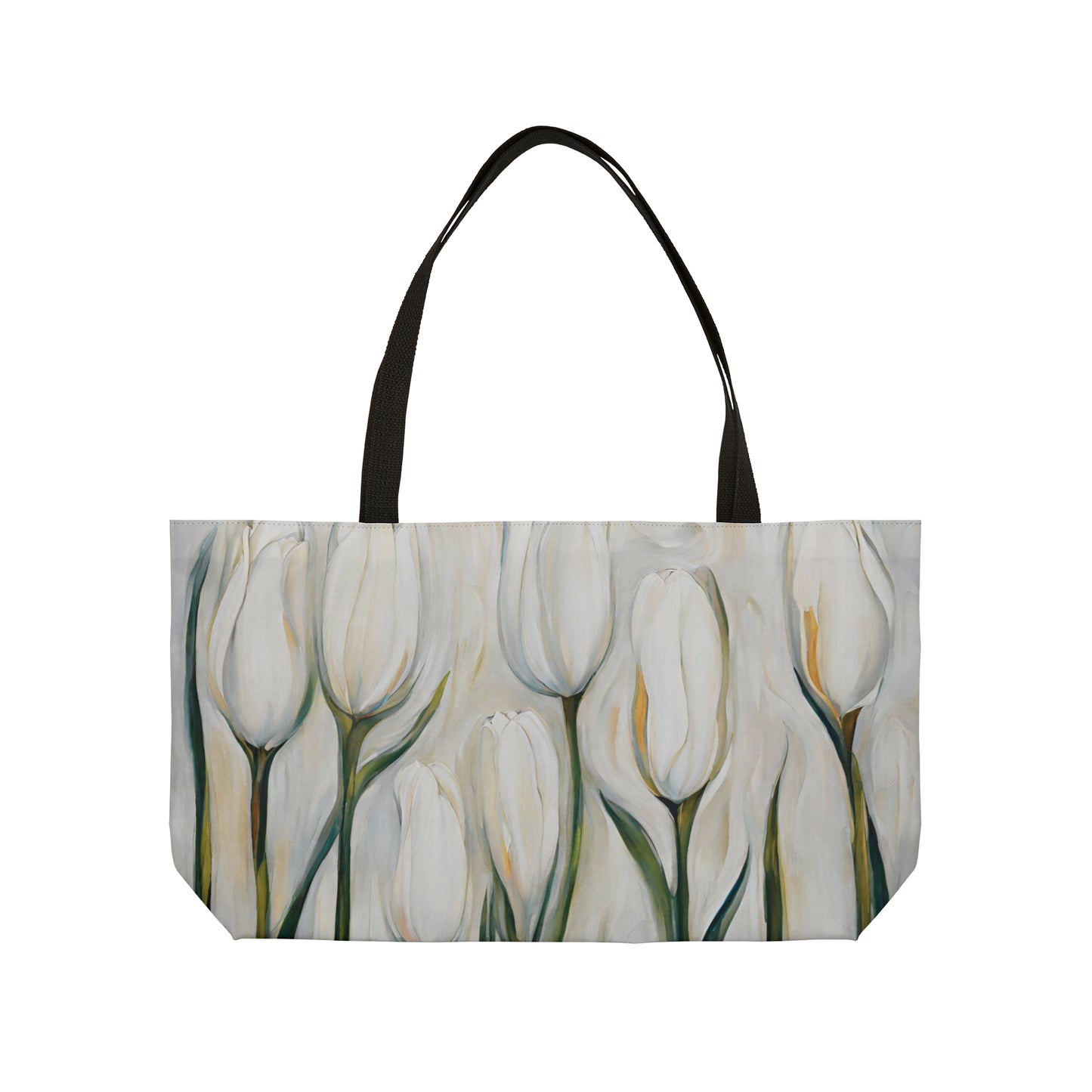 White Tulips Weekender Tote Bag