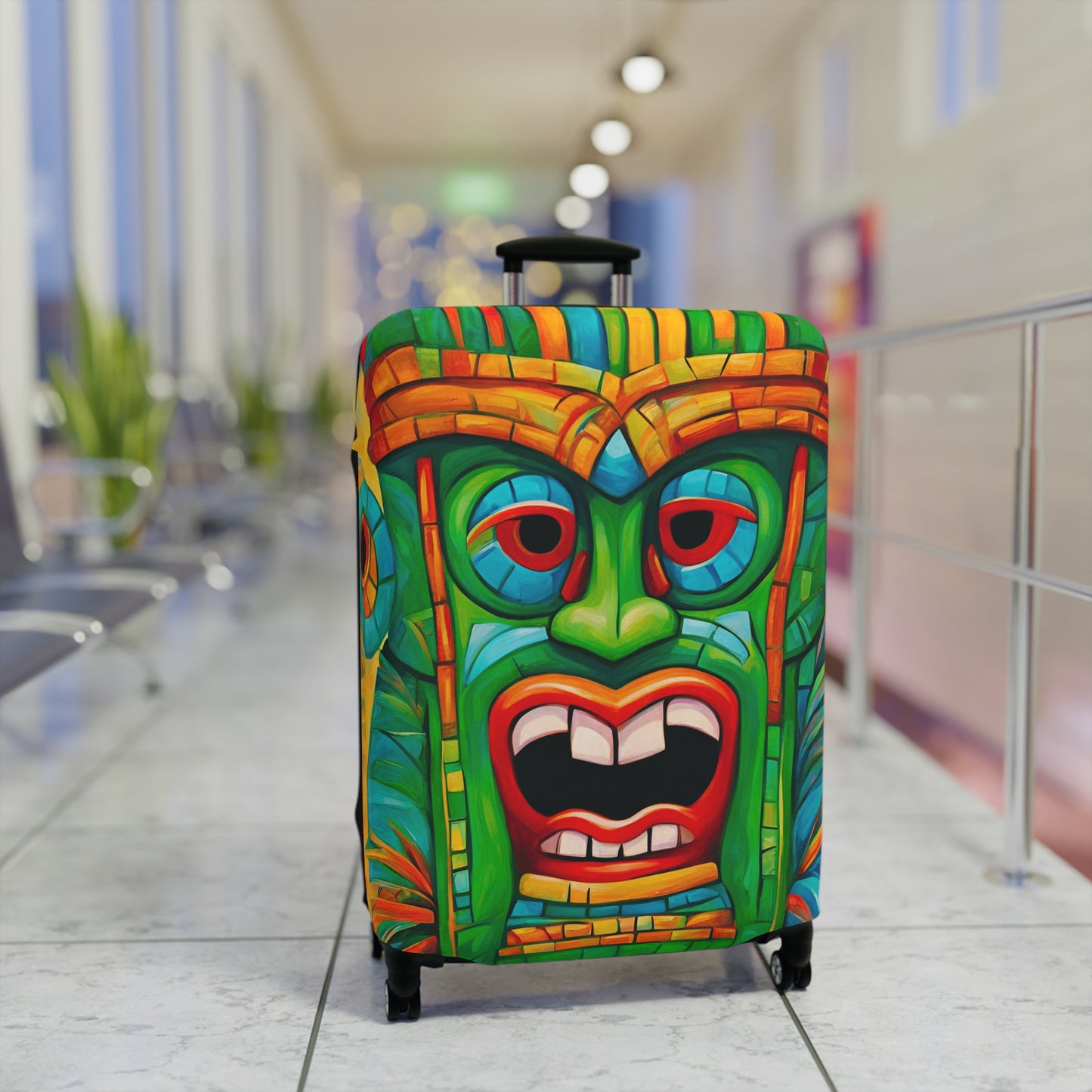 Tiki Bubba Luggage Cover ONLY