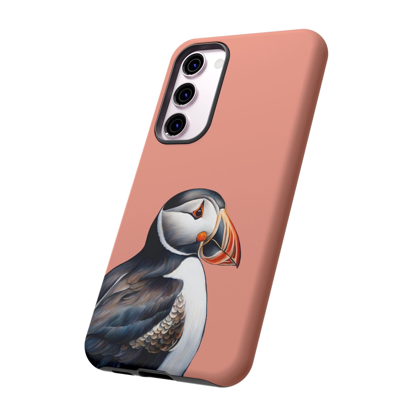 Puffin Wildlife iPhone Samsung Galaxy Google Pixel Tough Cases