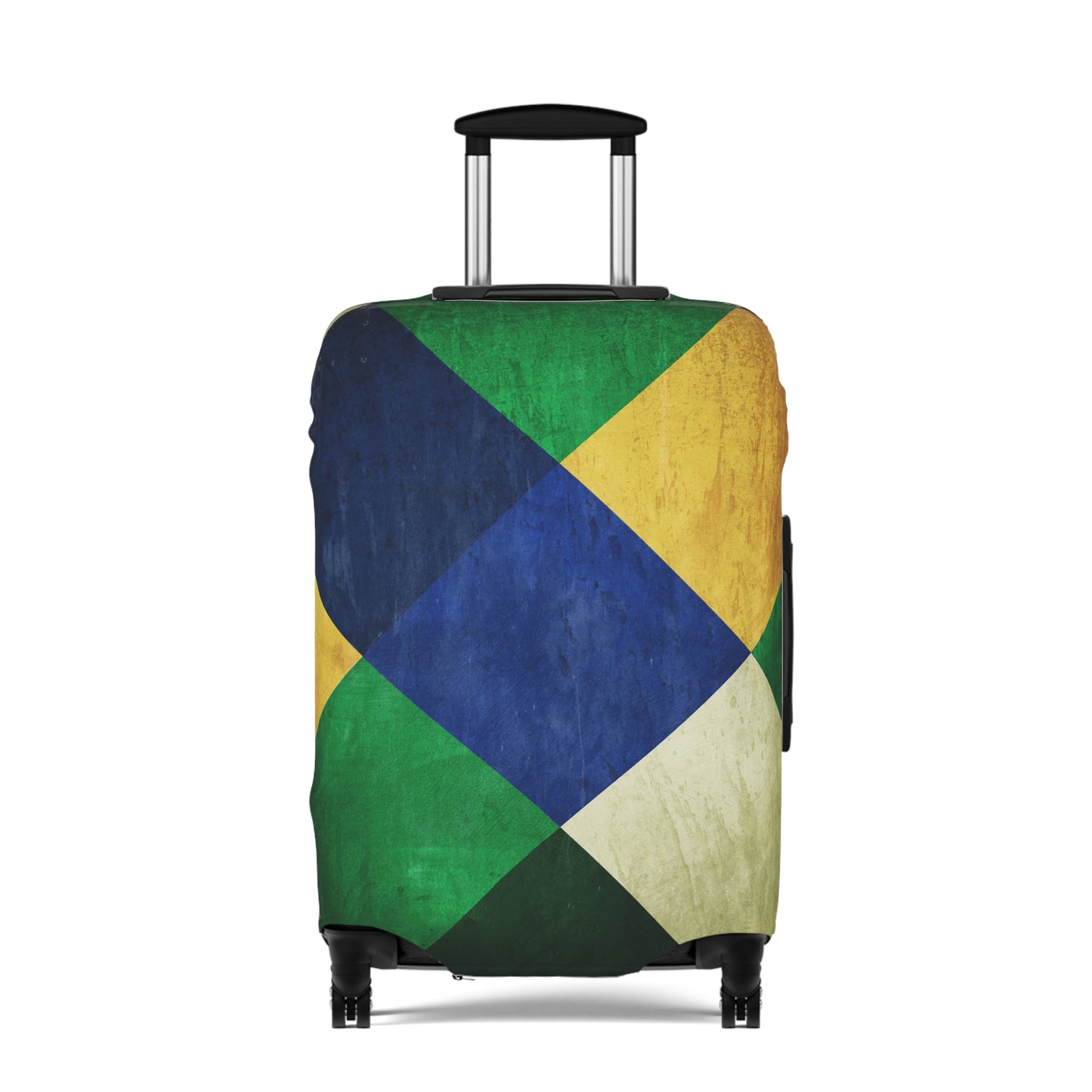 Brasil Plaid Luggage Cover