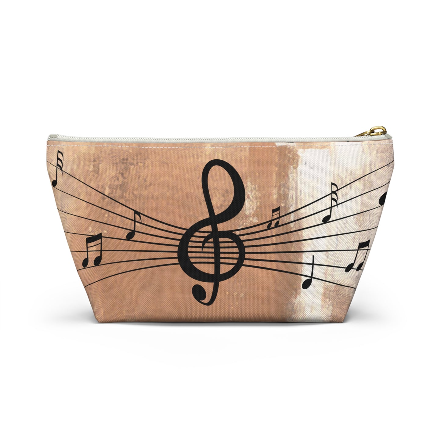 Music Notes Scuff Accessory Pouch w T-bottom