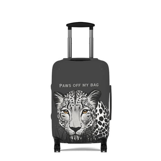 Leopard Paws Off My Bag Luggage Cover