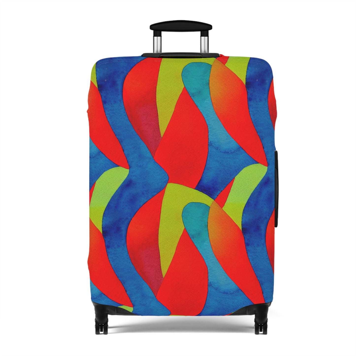 Obvious Bright Abstract Luggage Cover