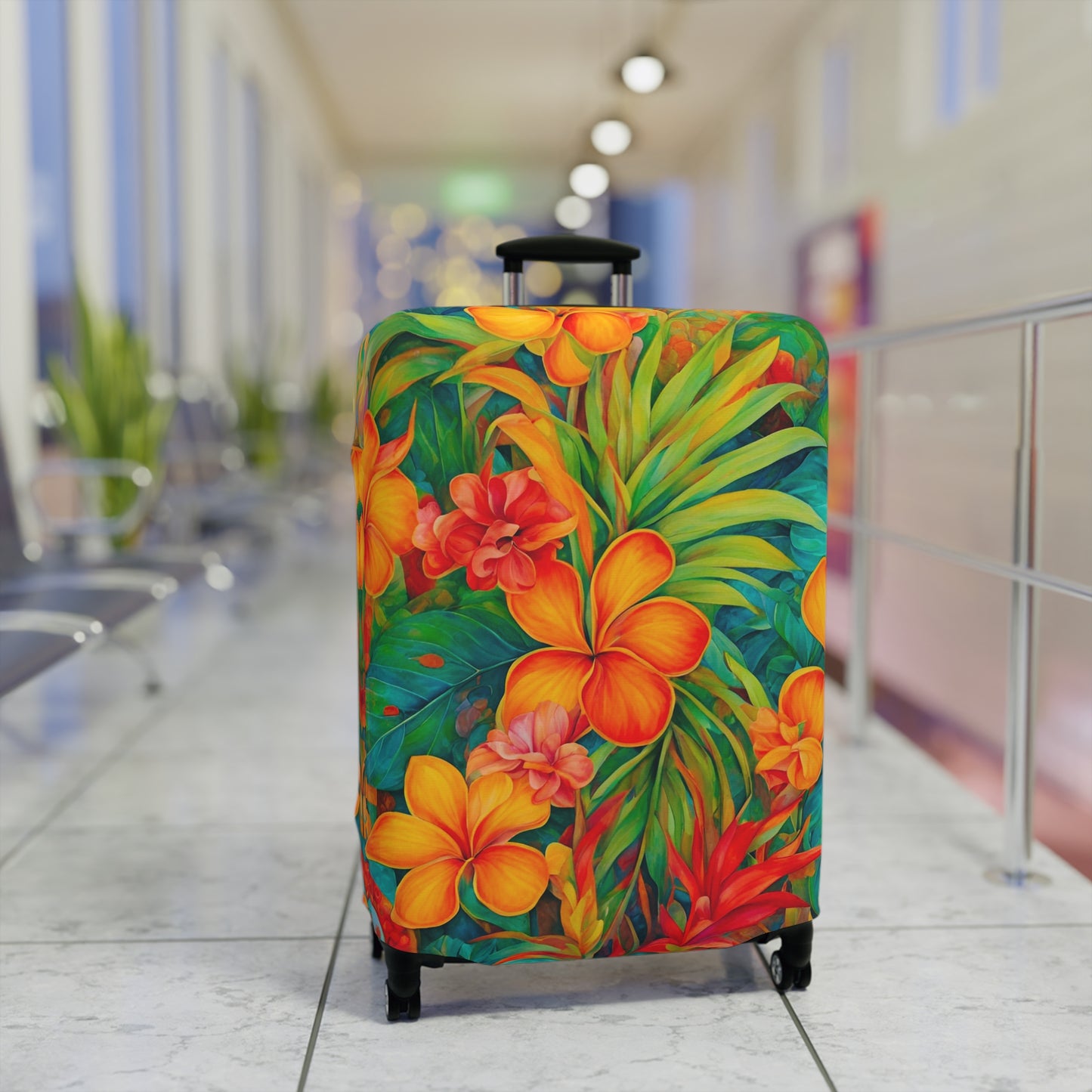 Saint Lucia Luggage Cover ONLY