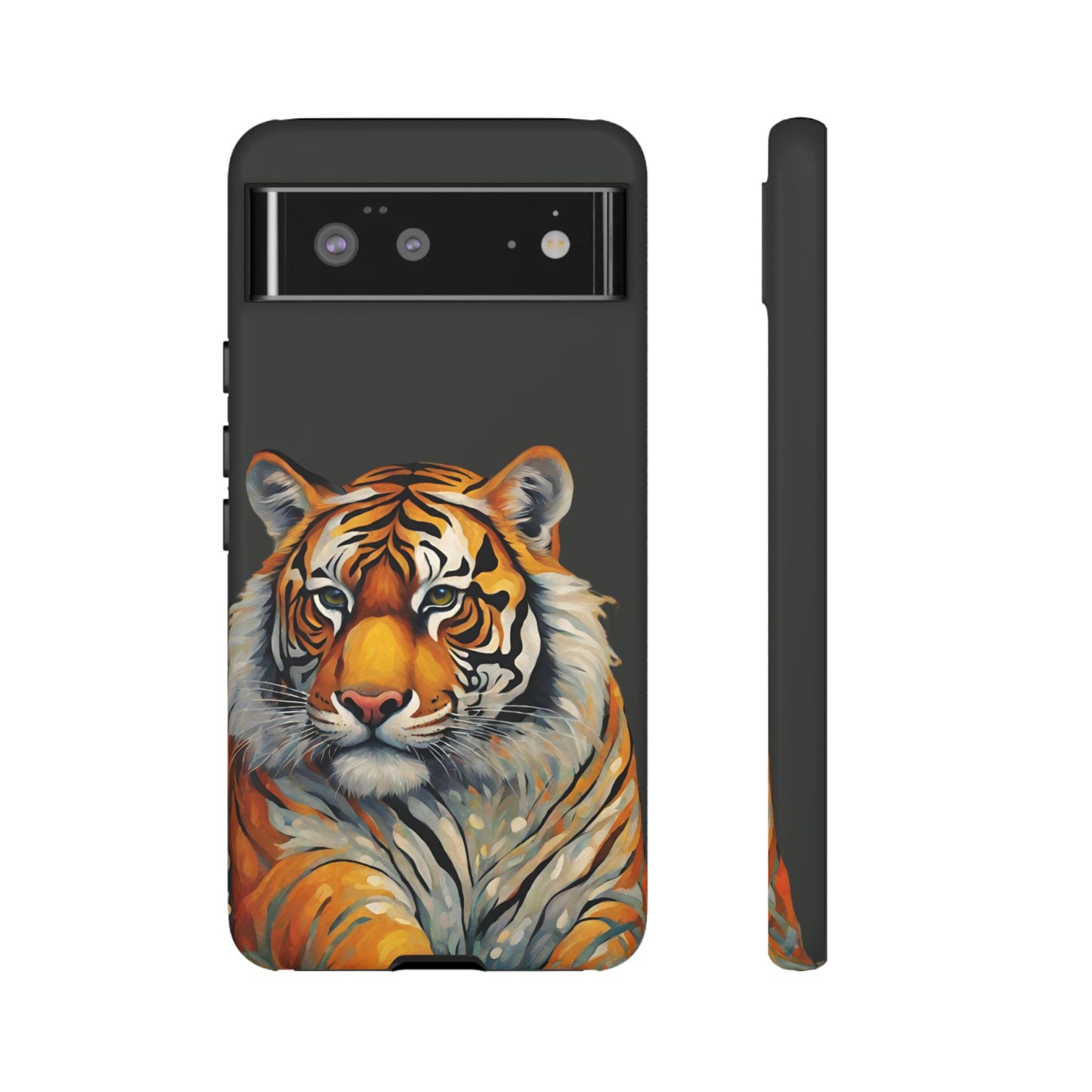 Tiger Wildlife iPhone Samsung Galaxy Google Pixel Tough Cases