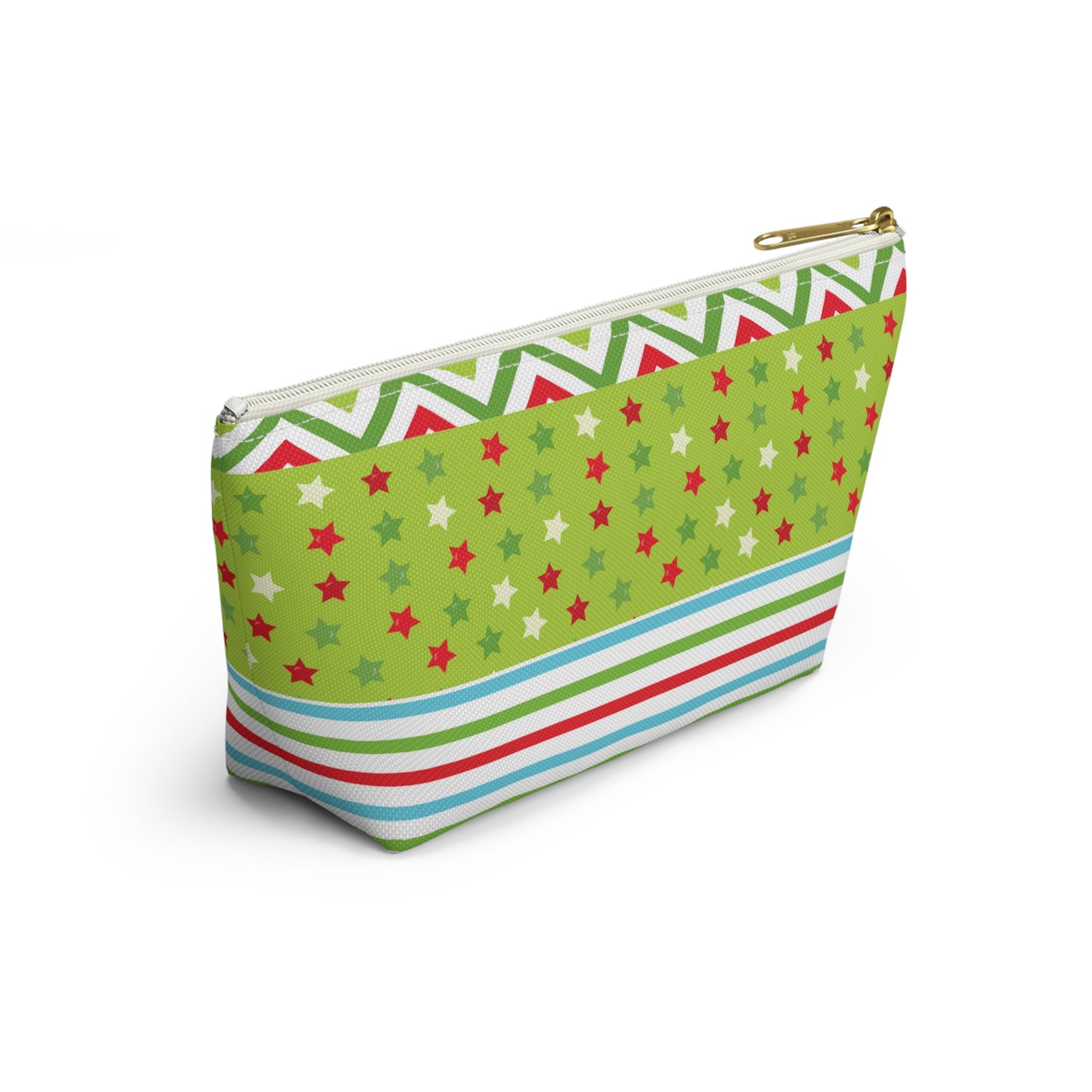 Snappy Holiday Accessory Pouch w T-bottom