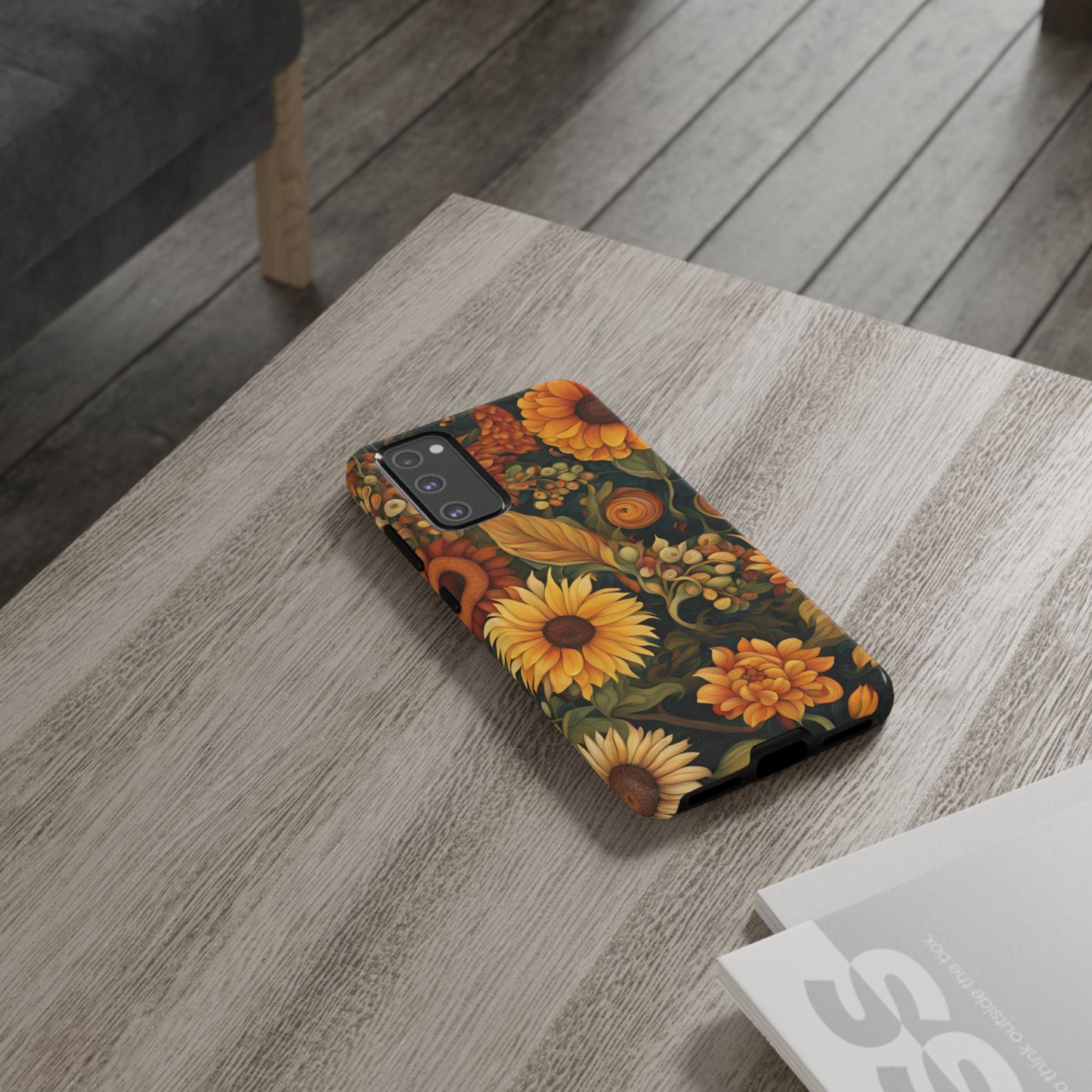 Autumn Flowers iPhone Samsung Galaxy Google Pixel Tough Cases