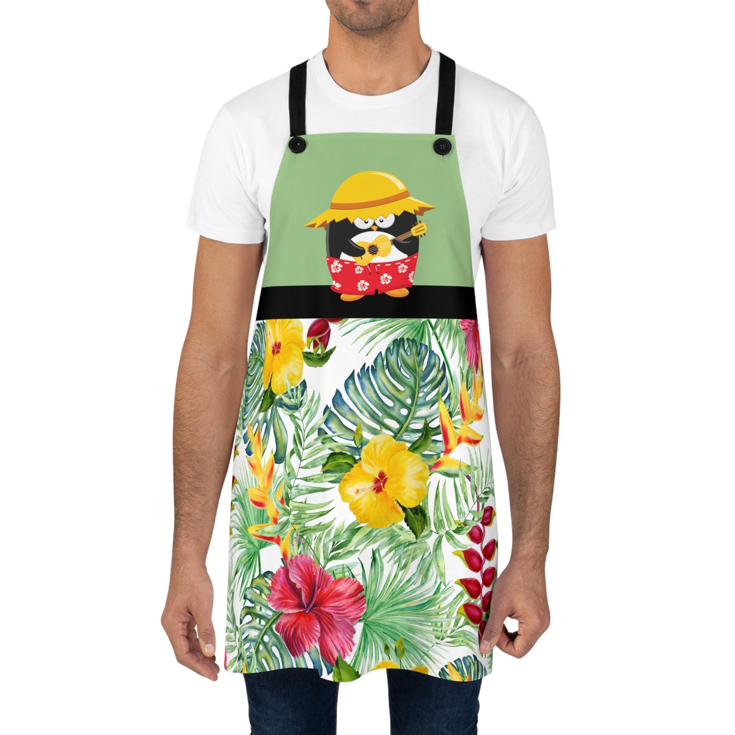 Ukulele Penguin Apron